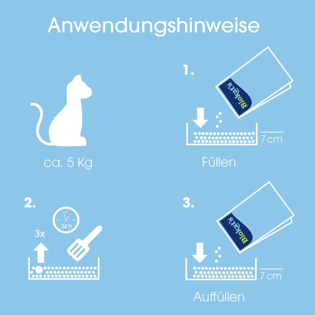 Biokat's Diamond Care Classic Katzenstreu ohne Duft - Feine Klumpstreu aus Bentonit mit Aktivkohle und Aloe Vera - 1 Sack (1 x 10 L)