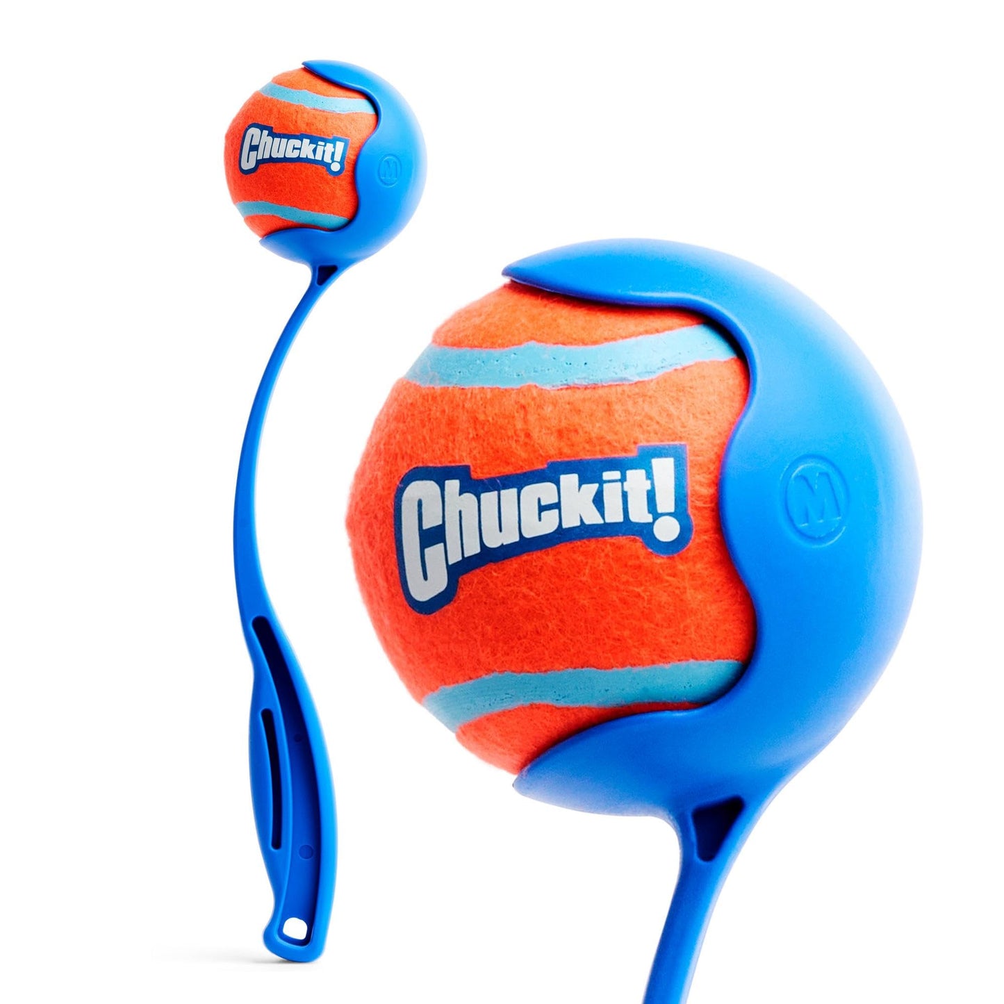 Chuckit – 12M Sportwerfer – Ballwerfer für Hunde – Ergonomischer Gummigriff