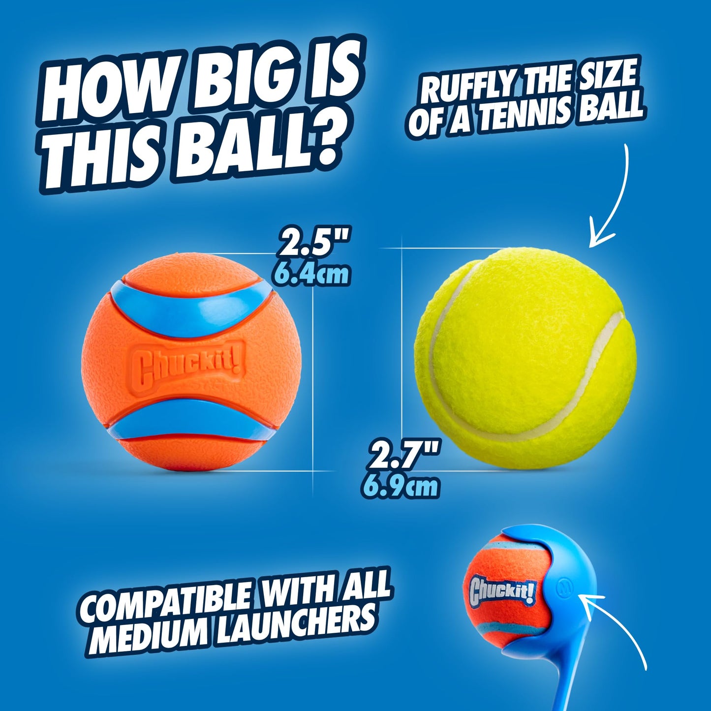 Chuckit – Ultra Ball Medium 2 Stück