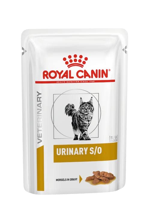 Royal Canin Urinary S/O Häppchen in Soße | 4er Pack | 4 x 12 x 85 g