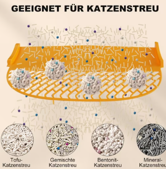 Katzentoilette Selbstreinigende Katzenklo Automatisch, Geruchsbeseitigung